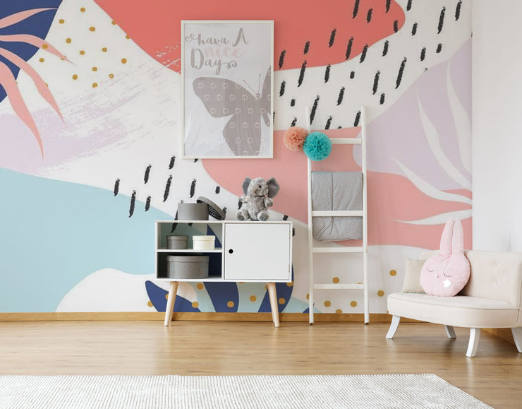 Papier Peint La Dame Rose 