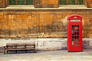 British Red Phone Booth Wall Mural-Buildings & Landmarks,Urban-Eazywallz