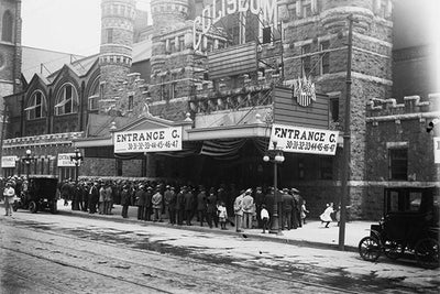 1912 Chicago Coliseum Wall Mural-Cityscapes-Eazywallz