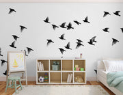 Scandinavian Flock Wallpaper Mural