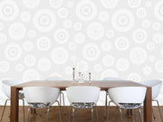 Abstract circles pattern Wall Mural-Patterns-Eazywallz