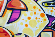 Abstract Street Graffiti Wallpaper Mural-Urban-Eazywallz