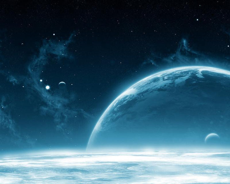 Alien planet Wall Mural-Sci-Fi & Fantasy,Space-Eazywallz