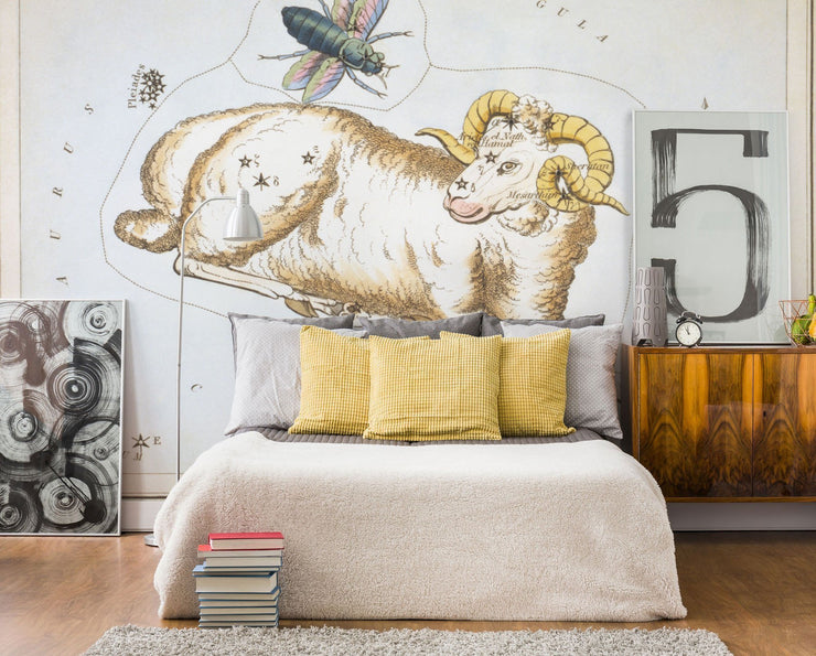 Aries Wall Mural-astrology-Eazywallz