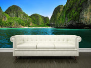 Beautiful lagoon Wall Mural-Tropical & Beach-Eazywallz