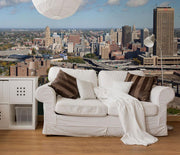 Buffalo, New York Skyline Wall Mural-Cityscapes-Eazywallz