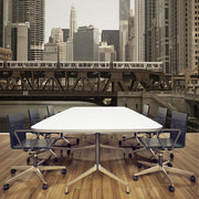 Chicago Riverwalk Wall Mural-Cityscapes,Transportation,Urban-Eazywallz