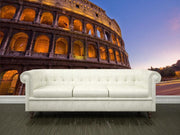 Colloseum at night, Italy Wall Mural-Buildings & Landmarks-Eazywallz