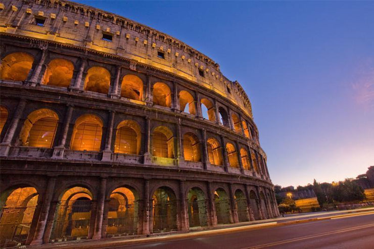 Colloseum at night, Italy Wall Mural-Buildings & Landmarks-Eazywallz