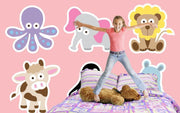 Cute animal characters Wall Mural-Kids' Stuff-Eazywallz