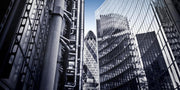 Financial District of London Wall Mural-Buildings & Landmarks,Cityscapes,Panoramic-Eazywallz