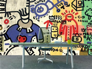 Graffiti sprayed on a wall Wall Mural-Urban,Modern Graphics-Eazywallz