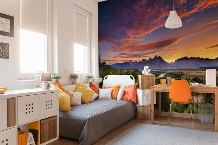 Grand Teton Wall Mural-Landscapes & Nature-Eazywallz