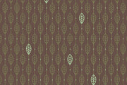 Green leaves pattern Wall Mural-Patterns-Eazywallz