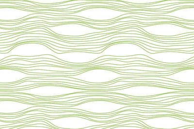 Green modern lines Wall Mural-Patterns-Eazywallz