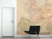 Historical Map of Europe Wall Mural-Maps-Eazywallz