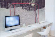 Hockey Net Wall Mural-Sports-Eazywallz