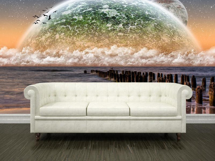 Imaginary world Wall Mural-Sci-Fi & Fantasy-Eazywallz