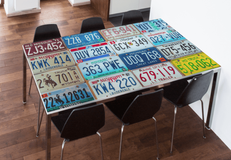 License Plate Table Skin-Sci-Fi & Fantasy-Eazywallz