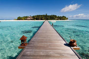 Maldives seascape Wall Mural-Tropical & Beach,Best Rated Murals-Eazywallz