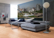 Milwaukee Skyline Wall Mural-Cityscapes-Eazywallz