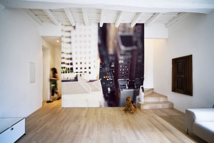 Miniature NYC Wall Mural-Buildings & Landmarks,Cityscapes,Urban,Featured Category-Eazywallz