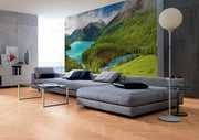 Mountain & Lake Wall Mural-Tropical & Beach-Eazywallz