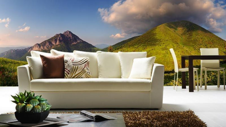 Mountain Panorama in Slovakia Wall Mural-Landscapes & Nature,Panoramic-Eazywallz