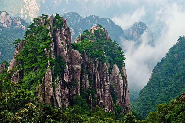 Mountains in China Wall Mural-Landscapes & Nature-Eazywallz