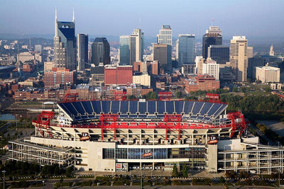 Nashville Skyline Wall Mural-Cityscapes-Eazywallz