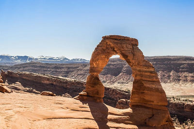 Natural Mountain Bridge Wall Mural-Landscapes & Nature-Eazywallz