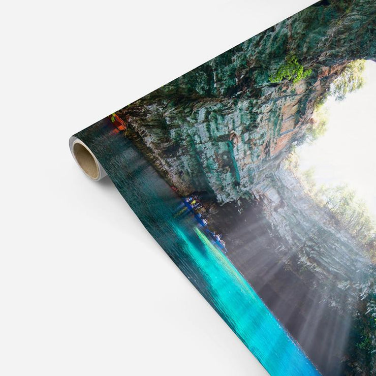 Open Cave Oasis Wall Mural-Landscapes & Nature-Eazywallz