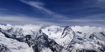 Panorama of Caucasus Mountains Wall Mural-Landscapes & Nature,Panoramic-Eazywallz