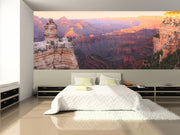 Panorama of the Grand Canyon at Sunset Wall Mural-Buildings & Landmarks,Landscapes & Nature,Panoramic-Eazywallz