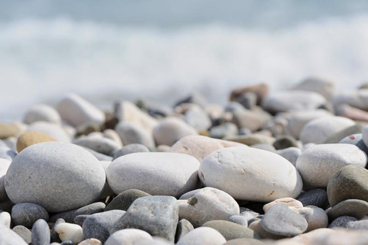 Pebble on a Beach Wall Mural-Landscapes & Nature,Zen,Tropical & Beach,Textures,Best Seller Murals-Eazywallz