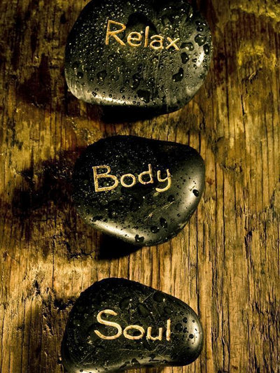 "Relax, body and soul" Wall Mural-Zen-Eazywallz