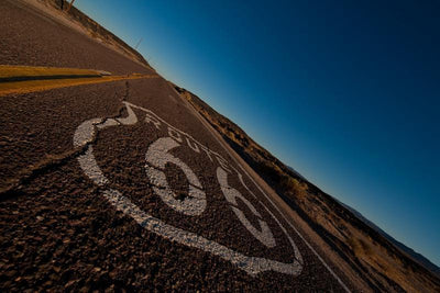 Route 66 at Twilight Wall Mural-Buildings & Landmarks,Landscapes & Nature-Eazywallz