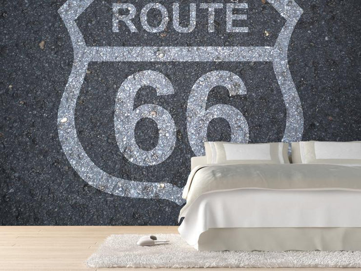 Route 66, USA Wall Mural-Buildings & Landmarks-Eazywallz