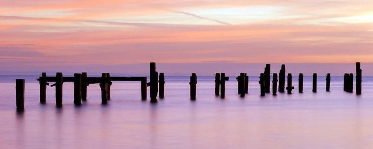 Sunrise in Dorset, England Wall Mural-Landscapes & Nature,Panoramic-Eazywallz