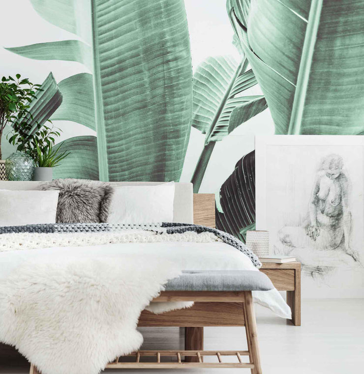 Banana Leaves II Wallpaper Mural