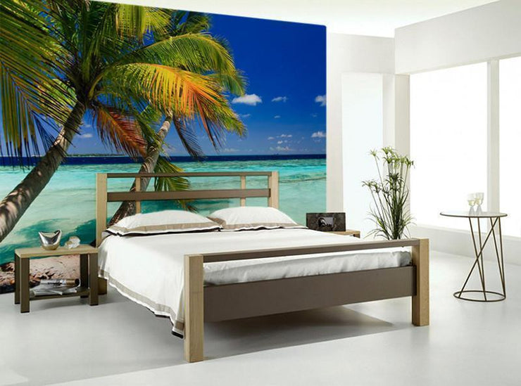 Tropical Beach Wall Mural-Tropical & Beach-Eazywallz