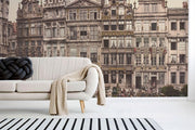 Vintage Grand Place, Belgium Wall Mural-Arts-Eazywallz