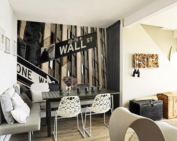 Wall Street Wall Mural-Buildings & Landmarks,Urban,Staff Favourite Murals-Eazywallz